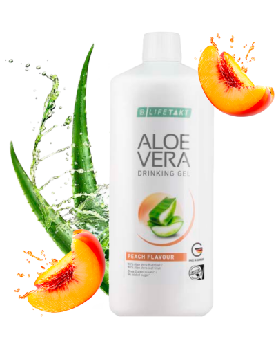 Питний гель Алое Вера Персик LR (Aloe Vera Drinking Gel Peach) — 1000 мл