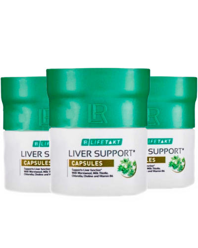 Набір з 3-х упаковок LR LIFETAKT Liver Support — Курс для відновлення печінки