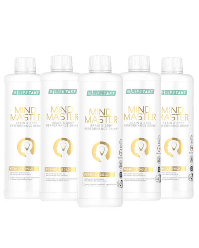 Набір Mind Master Formula Gold (5 шт. по 500 мл) — Вигідний курс енергії