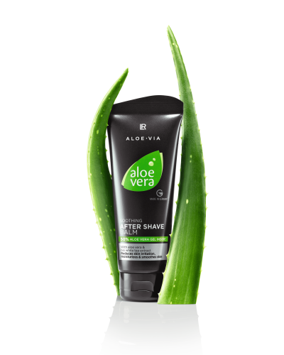 Aloe Vera Успокаивающий бальзам после бритья LR (100 мл) – с алоэ и белым чаем.