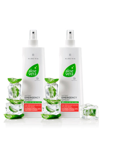 Набор спреев «Скорая помощь» Aloe Vera LR (2 шт. по 400 мл) — SOS-средство для кожи